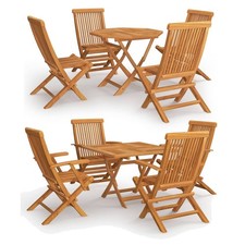 5er Set Garten Essgruppe Holz