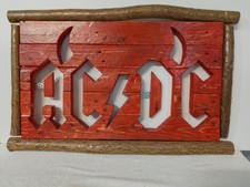AC/DC HOLZSCHILD HANDMADE
