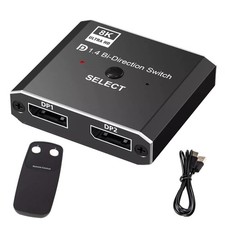 DisplayPort Switch 2 Port DP