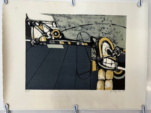 Heino naujoks lithografie - naujoks,