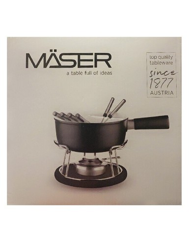 Mäser käsefondue set - käsefondue, 9