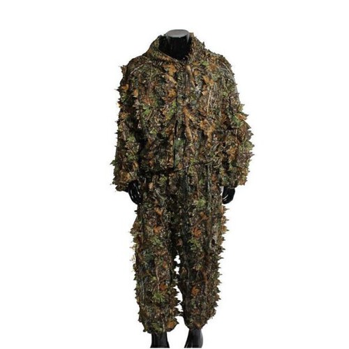 Ghillie suit woodland - 3d,