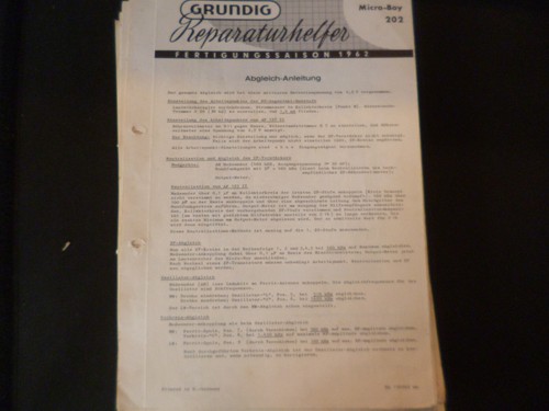 Original service manual - service,
