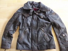 Gepflegte Leder-Motorradjacke