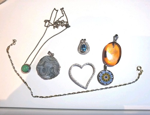 Konvolut silberschmuck - konvolut,