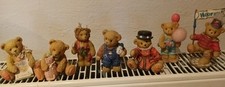Enesco Cherished Teddies Konvolut von P. Hillman 7Figuren