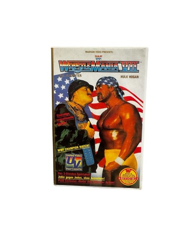 Wrestlemanis vii hulk hogan - hulk,