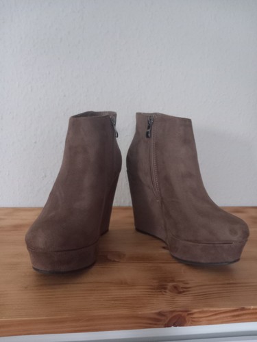Plateau boots stiefeletten - plateau,