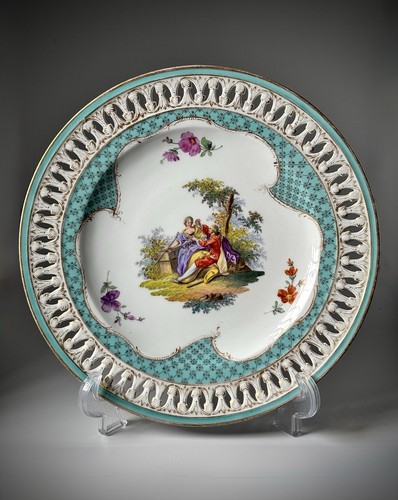 Meissen prunkteller - meissen,