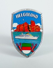 Stocknagel Stockschild Stockemblem - Helgoland Schiff
