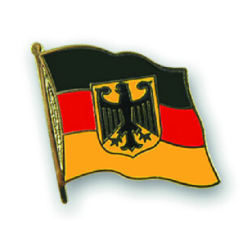 Flaggen pin vergoldet - flaggen-pin,