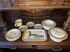 Set mit Vogelbild von Thomas