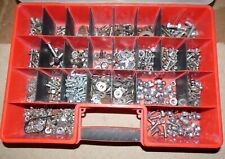 Schrauben & Muttern Box  Konvolut    - Ansehen !