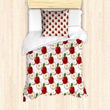 Apfel Bettwäsche Set Vintage