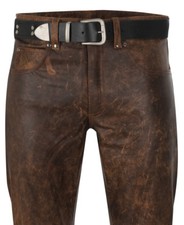 LEDERHOSE antik braun
