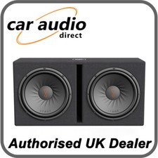 JBL Stage 1200D - 1200W Doppel 12" 300 mm Port Subwoofer Box Gehäuse 2-Ohm