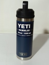 YETI Rambler Bottle Chug Trinkflasche Navy 532ml