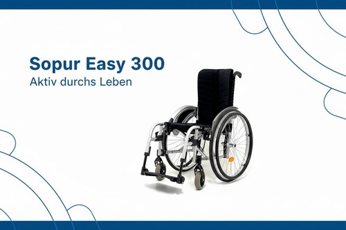 Aktivrollstuhl sopur easy 300 - sopur,