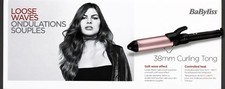 Babyliss Lockenstab 38mm Temperatur bis 180°C Loose Waves C338E 