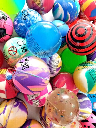 Flummi groß 45mm springball - flummi,