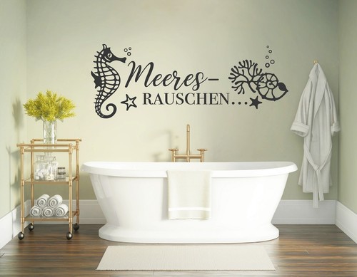 Wandtattoo badezimmer sprüche - badezimmer,