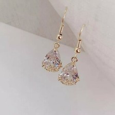 Ohrringe Gold Blume Diamant