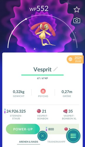 Pokemon shiny vesprit - ✨️,