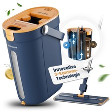 Wischmopp Set mit Eimer –