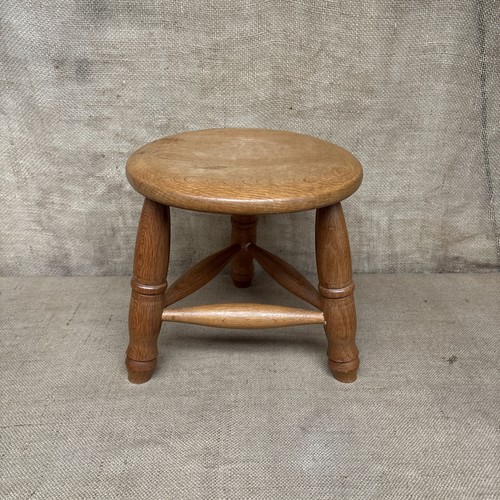 Vintage hocker eiche - eiche,