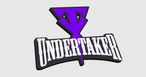 The undertaker logo 3d - undertaker,