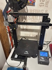 Ender-3 3D-Drucker – gebraucht, neue Nozzle, Metall-Extruder, top für Einsteiger