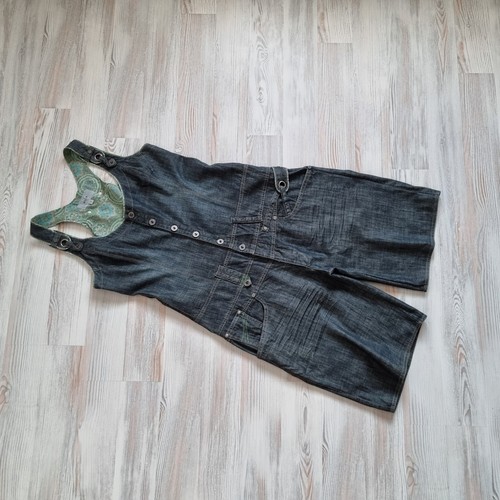 Kurzer jeans overall - kurzer, jeans-overall
