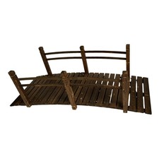 Garten Brücke Holzbrücke