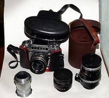 DDR Fotoausrüstung EXA 1A mit