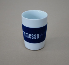 1x Kahla Touch - Kaffeebecher Becher Kaffeetasse - Samt - Cremesso for me - blau