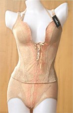 DEU Push Up Korsett Beige 75