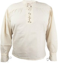 Piratenhemd Schnürhemd