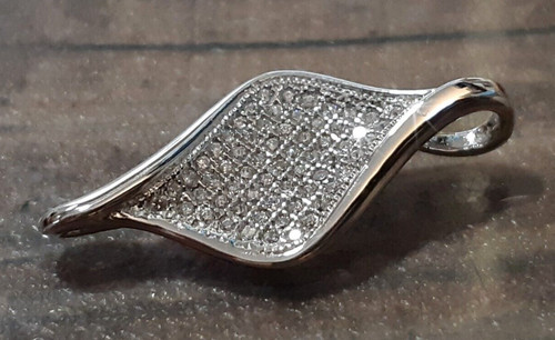 925 echt silber - 925, rhodiniert