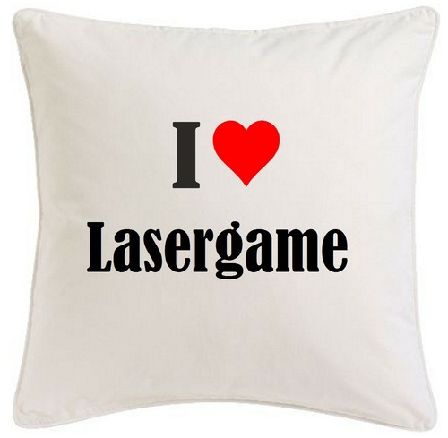 Kissenbezug love lasergame - i,