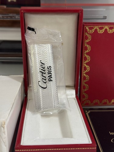 Cartier feuerzeug versilbert - feuerzeug,