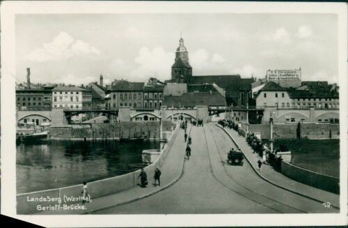 Ansichtskarte landsberg warthe - ansichtskarte,