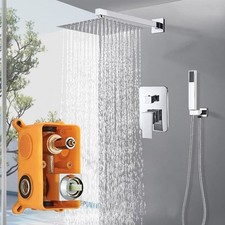 Chrom Unterputz Duscharmatur