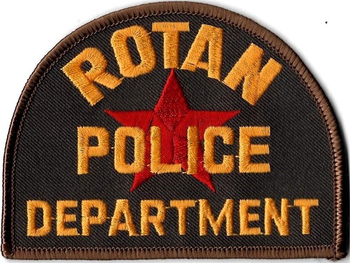 Texas police patch rotan - police,