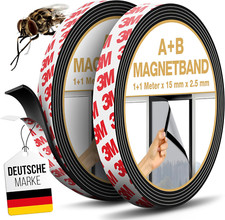 Magnetband A+B Selbstklebend