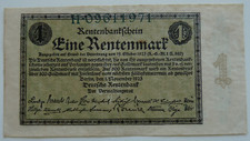 1 Rentenmark 1923 - 01.11.2023