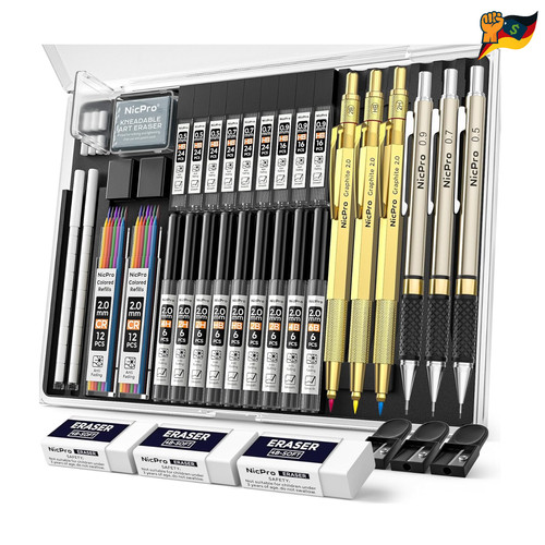 Nicpro druckbleistift set - druckbleistift,