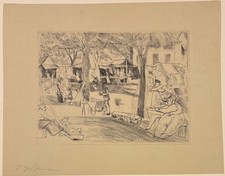 RUDOLF GROSSMANN: Radierung