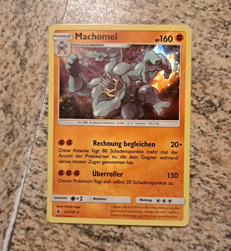 Pokémon tcg machomei 145 - pokémon, 65/145