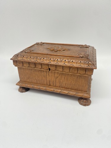 Antik holz schatulle - antik,