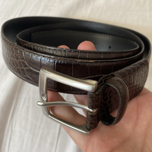 Herren ledergürtel braun - herren,